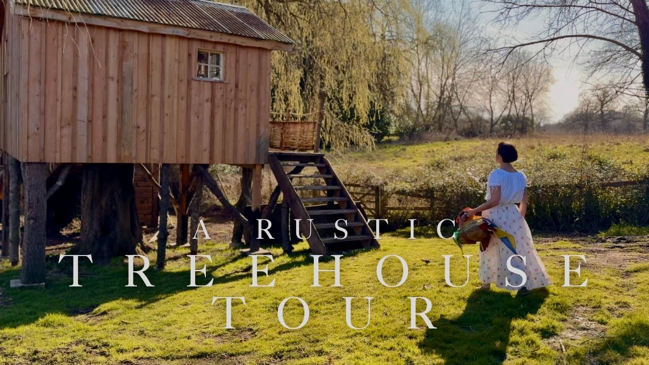 A RUSTIC TREEHOUSE TOUR | My Mulberry House