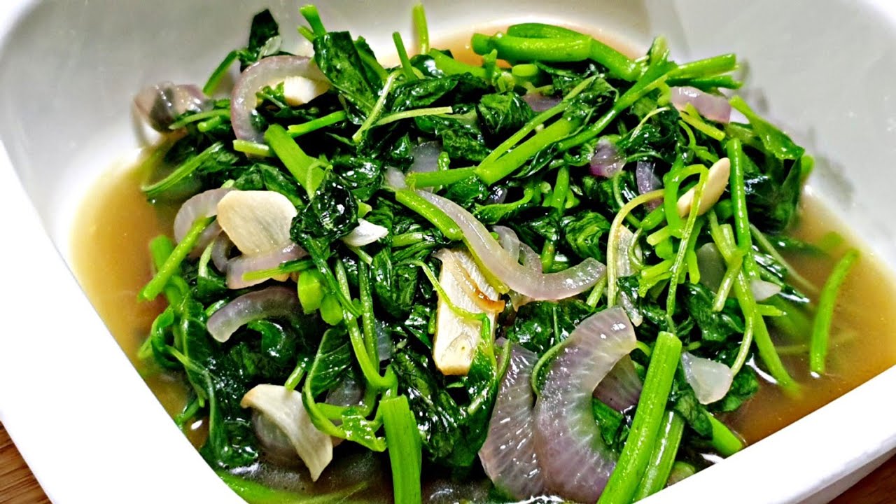 SAYUR BAYAM GORENG SANGAT MUDAH & SEDAP!