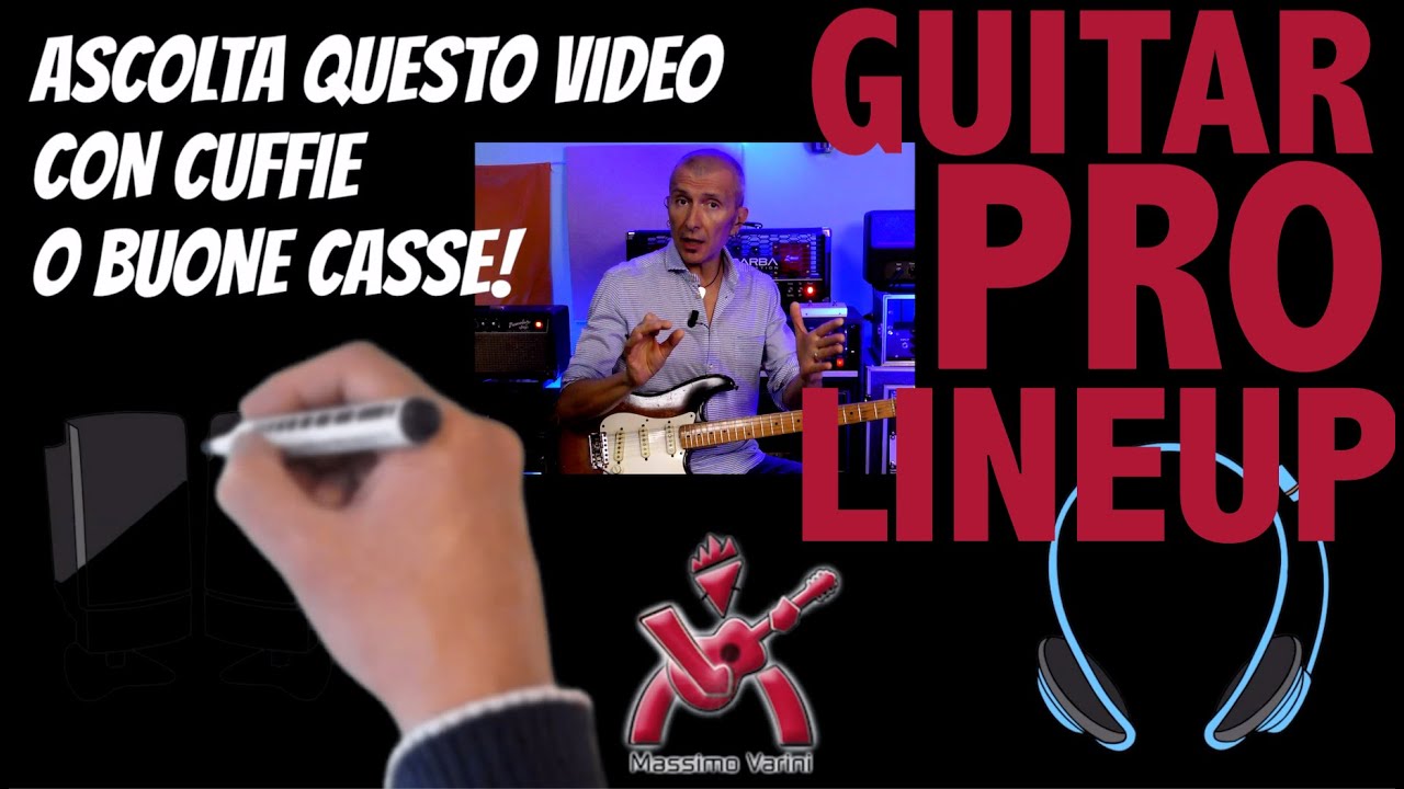 GUITAR PRO LINEUP / SETUP: vi racconto la mia strumentazione e scopriamo insieme le diverse sonorit&agrave;