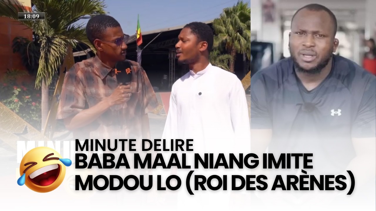 Baba Maal Niang imite Modou Lo (Roi des Arènes)😂 - MINUTE DELIRE - Présenté Par Alassane