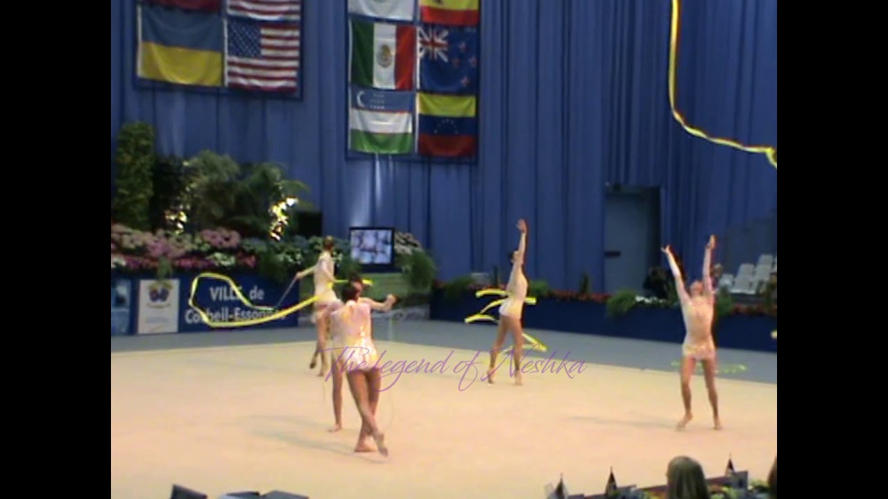 ITALY 3 ribbons 2 ropes - 2009 Corbeil (Saturday evening demo)