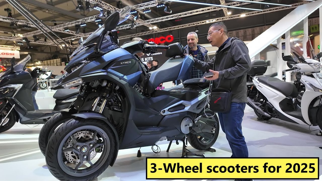 3-Wheel scooters for 2025