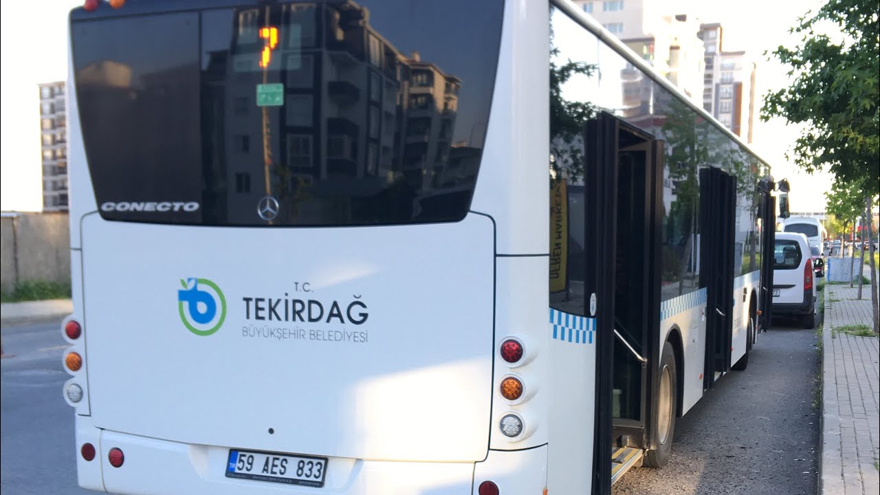 Tekirdağ-Çorlu, 7 ile SGK-Çorlu Park Arası Otobüs Yolculuğu
