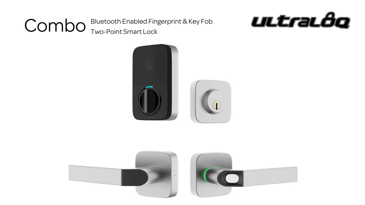 Ultraloq Combo Bluetooth Enabled Two-Point Smart Lock