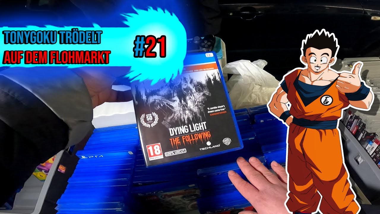 Ein verbotenes Videospiel 😮🎮 // TONYGOKU tr&ouml;delt auf dem Flohmarkt Folge 21