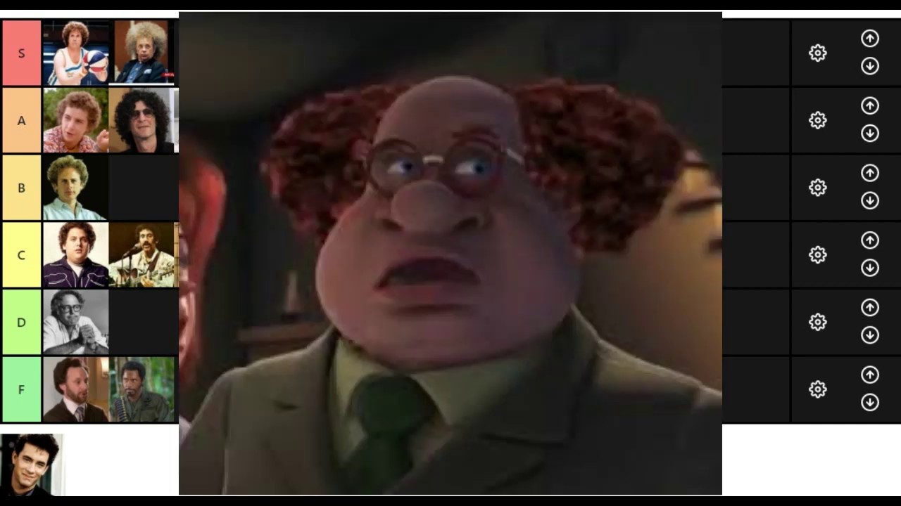 Jewfro tier list
