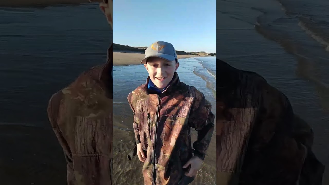 On the hunt for flatfish at Druridge Bay