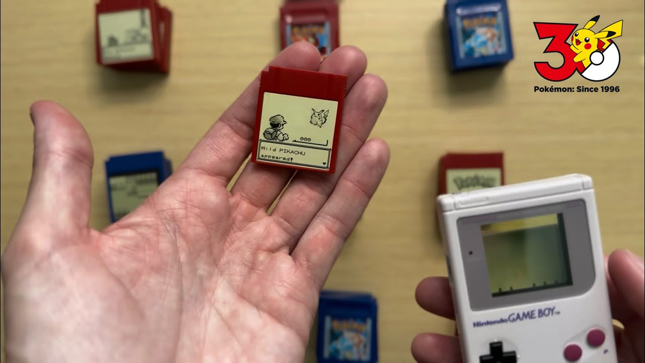 Музыкальная коллекция игр Pok&eacute;mon Red и Pok&eacute;mon Blue: Game Boy Jukebox (распаковка и 45 треков)