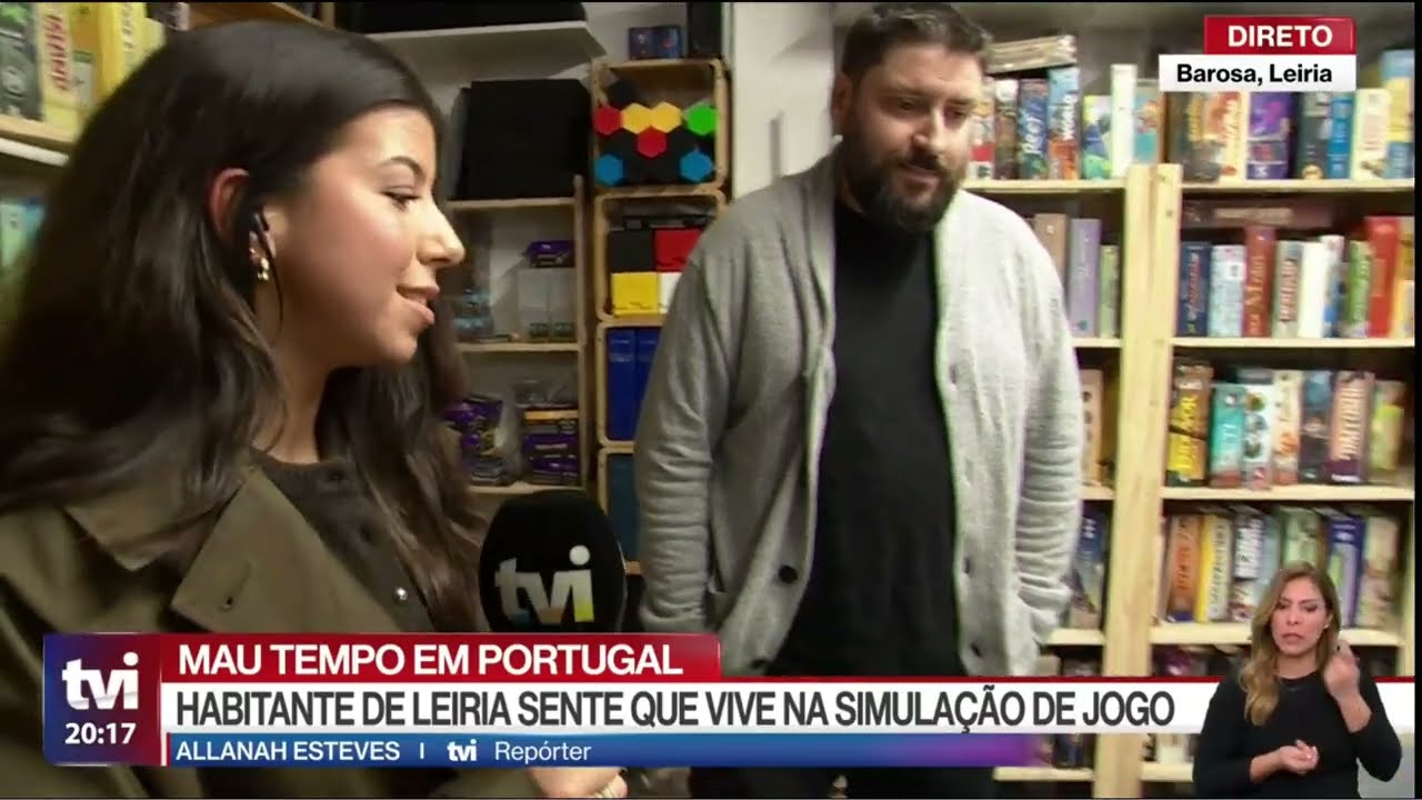 Serious Game sobre apagões e tempestades: EMCE blackout -  Direto no Jornal Nacional da TVI