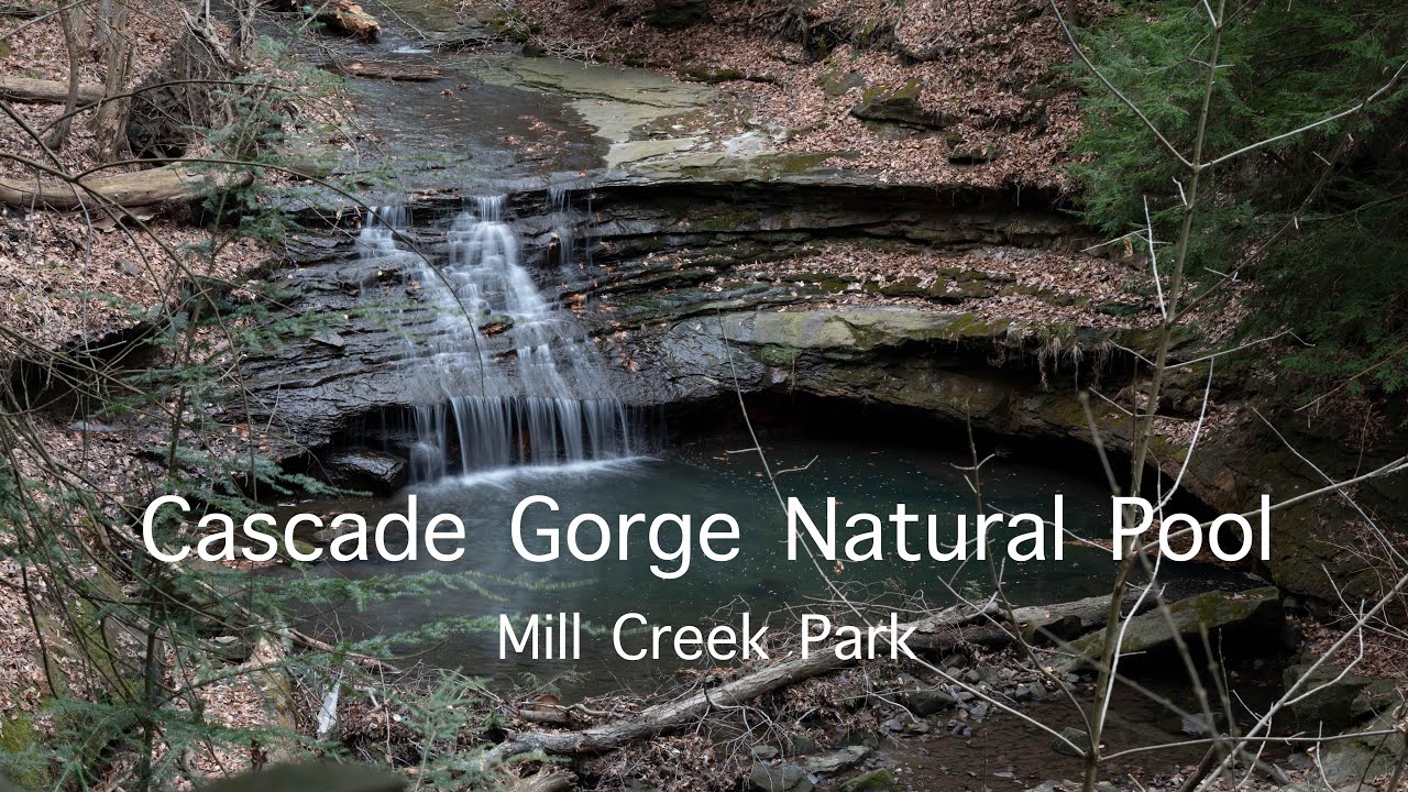 Exploring Mill Creek Park's Cascade Gorge Natural Pool