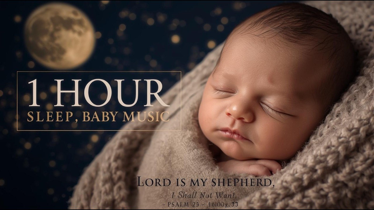 The Lord Is My Shepherd 🌙 Baby Sleep Music | Einaudi Piano Lullaby for Peaceful Rest