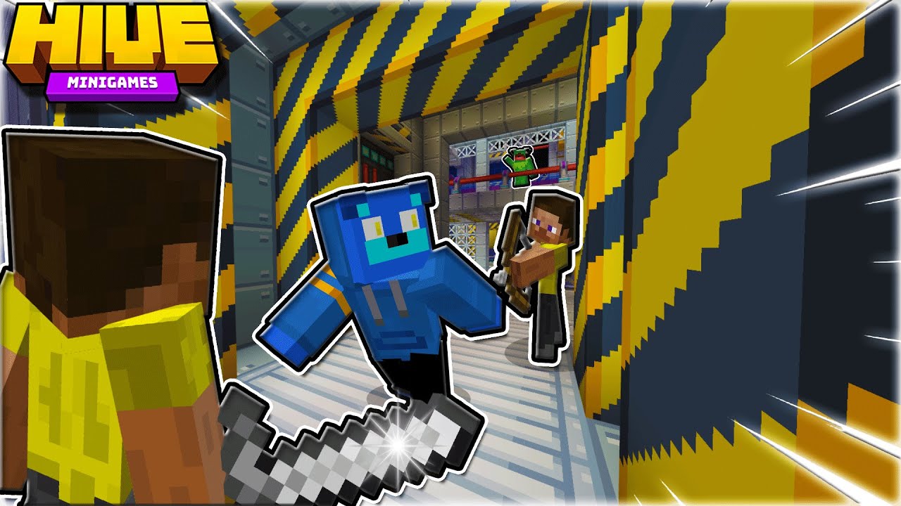 Escaping A 1v4 In Hive TREASURE WARS!!!