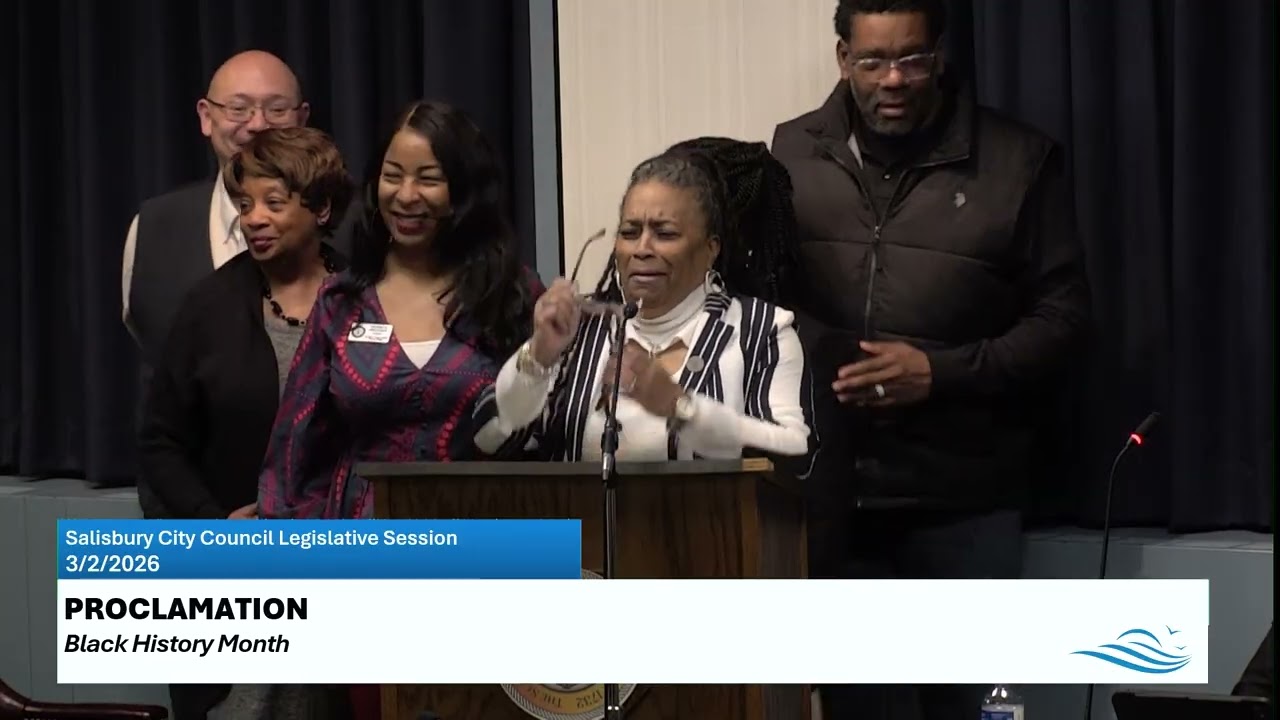 Salisbury City Council Legislative Session 3/2/2026