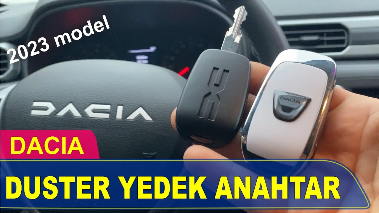 YENİ DACİA DUSTER  SUSTALIYEDEK ANAHTAR KODLAMA