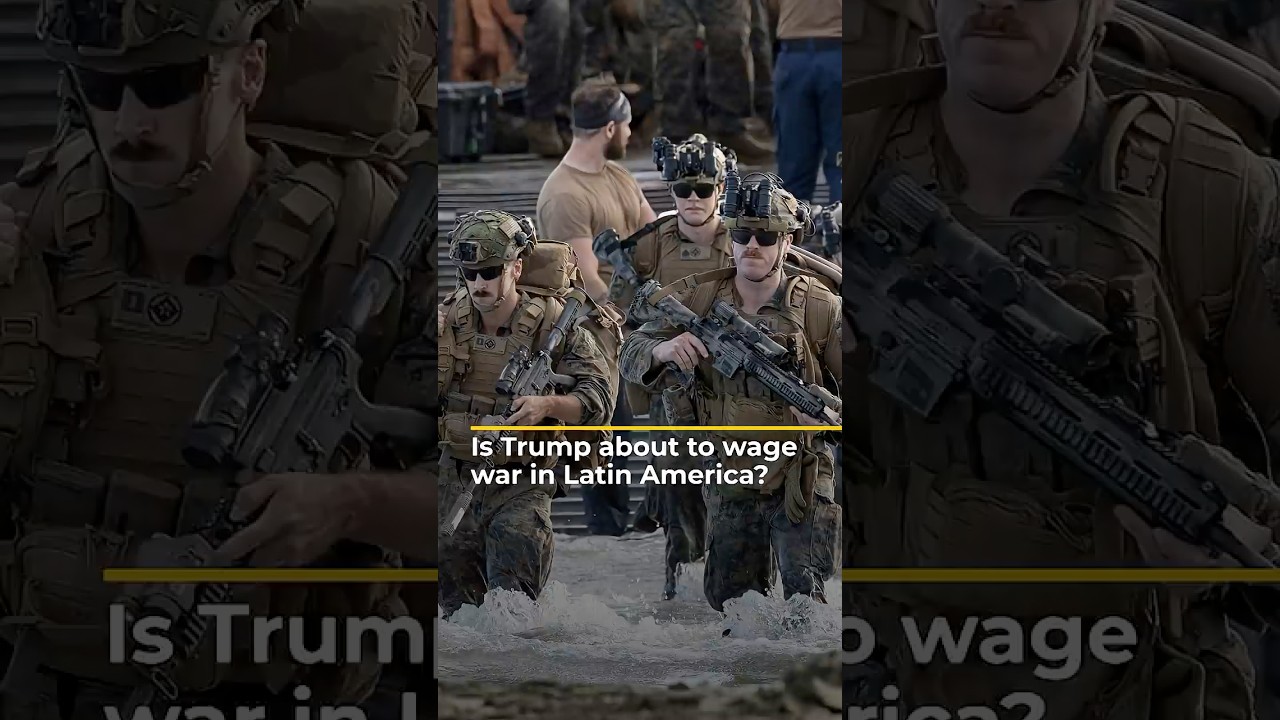 Is Trump about to wage war in Latin America? | AJ#shorts