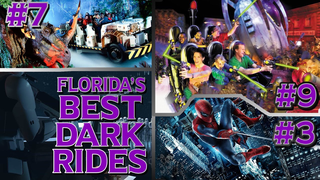 Top 25 BEST Dark Rides in Florida - 2022
