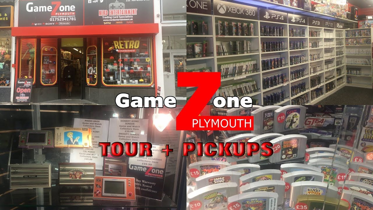 Game Zone Plymouth (Game Store) Tour + Pickups