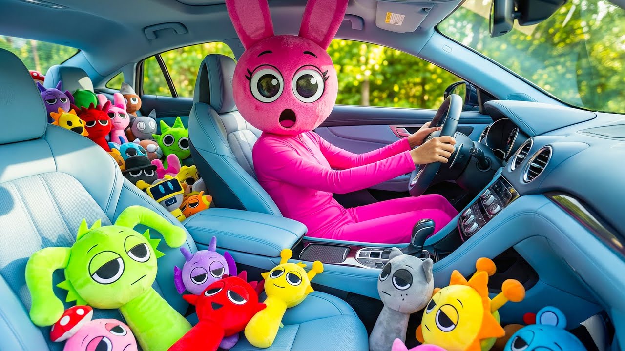 You Won't Believe This! Pinki vs Sprunki in Car 😱