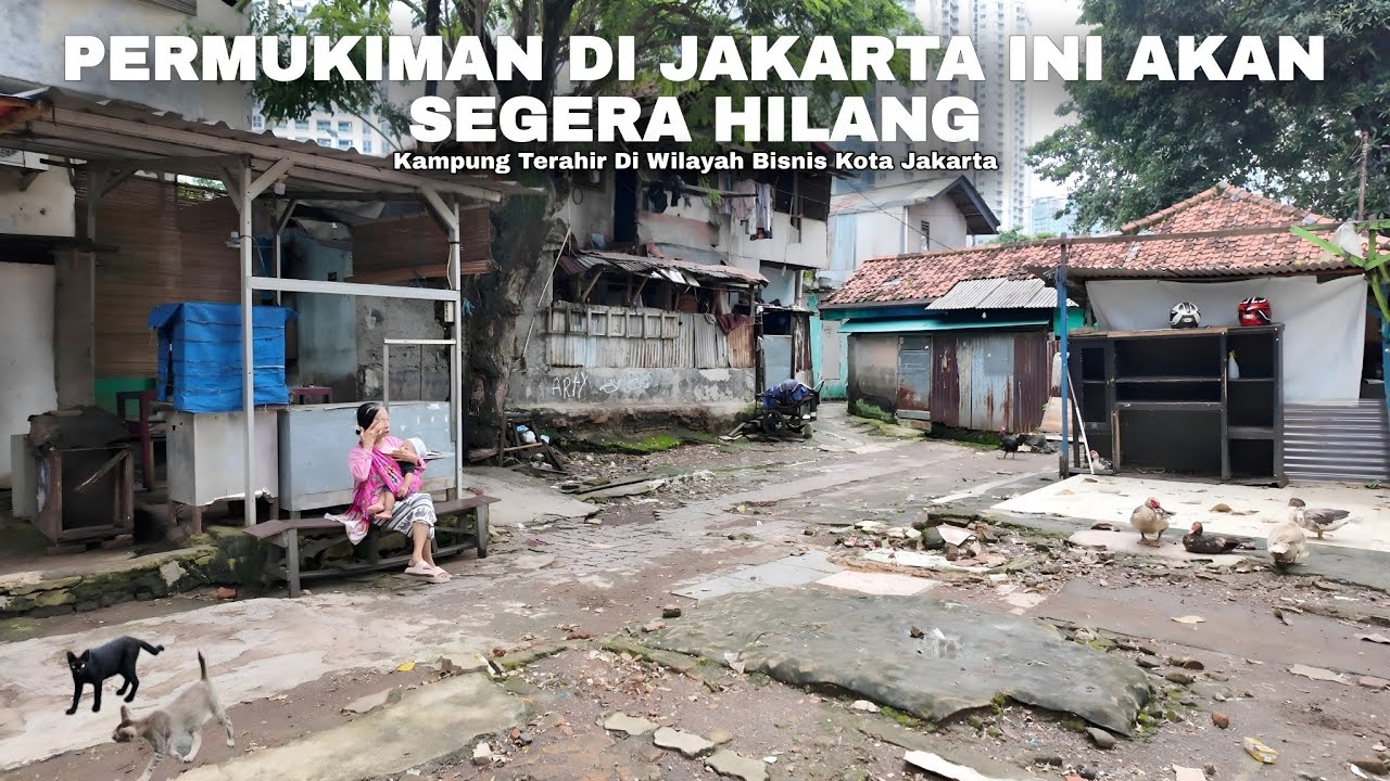 Permukiman Ini Akan Segera Hilang Dari Jakarta | Real Life in Jakarta, Indonesia 