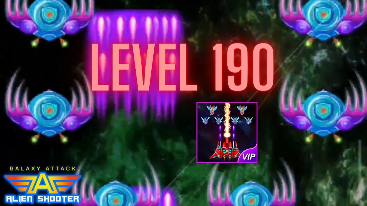 Galaxy Attack Alien Shooter New Level 190 By Zambario Gamers