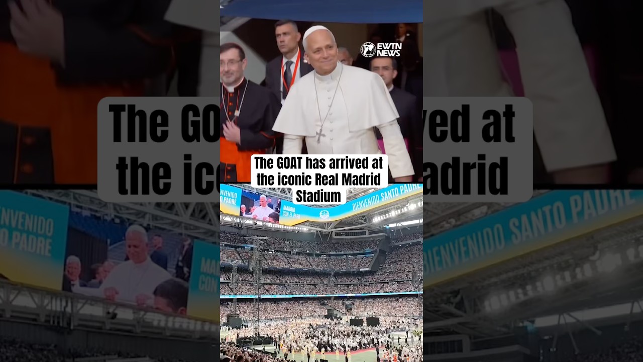 The GOAT has arrived at the iconic Real Madrid Stadium