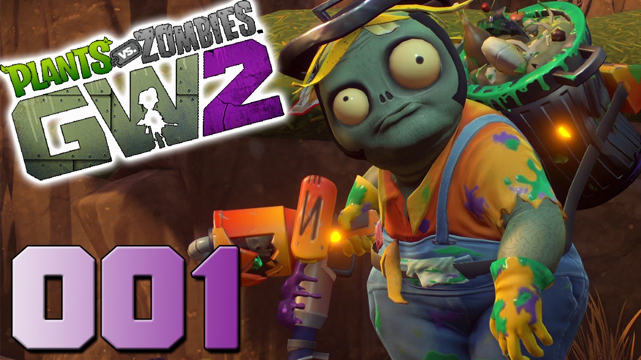 Plants vs Zombies Garden Warfare 2 [001] Hinterhofkampfplatz - Let´s Play PvZGW2