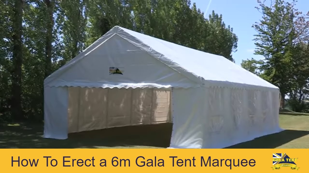 6m x 10m PVC Gala Tent Garden Marquee – Heavy-Duty, Waterproof & Built to Last | Gala Tent UK