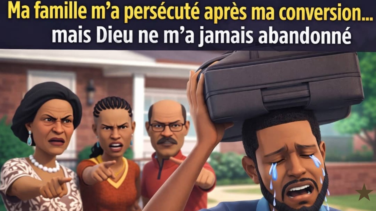 Rejeté par ma famille à cause de Jésus : voici ce que Dieu a fait.#animationchretienne 