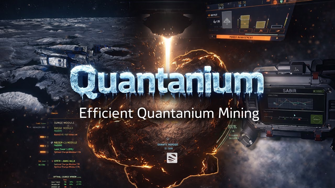Star Citizen - Fast & Efficient Quantanium Mining with a Sheet