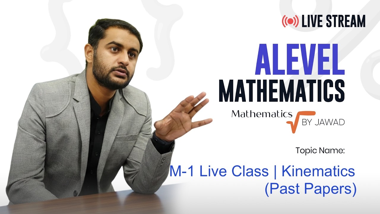 M-1 Live Class | Kinematics Past Paper Questions