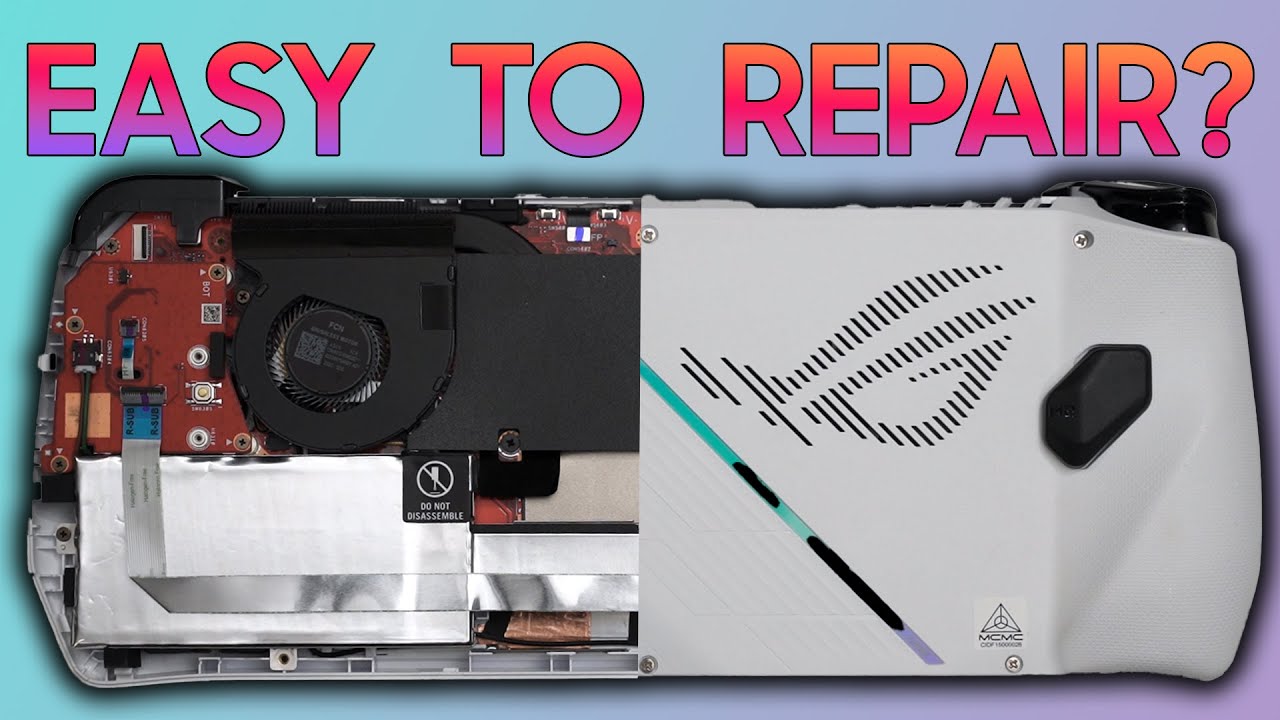 Can you repair or upgrade the ROG Ally?