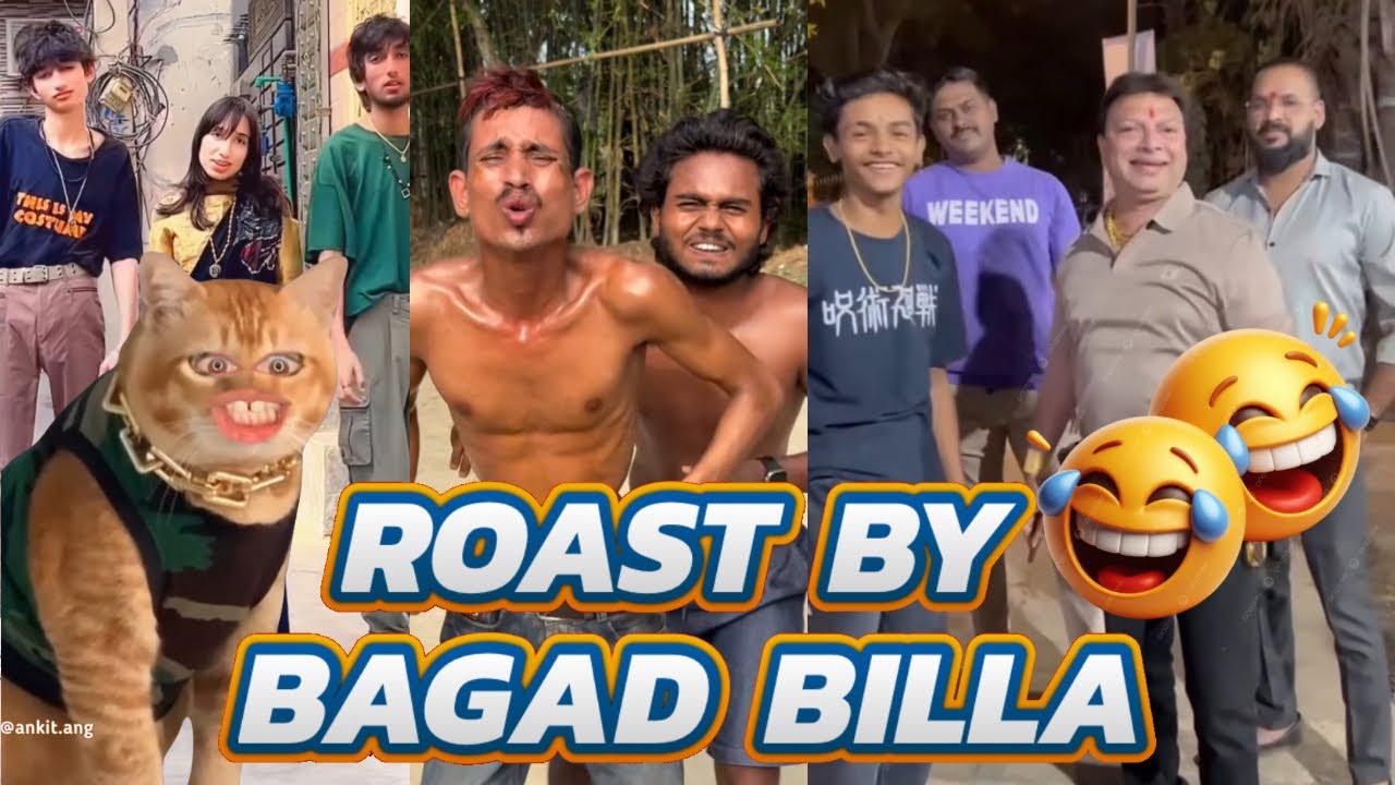 ROAST BY BAGAD BILLA 🤣😂😅 // #funny #comedy #roastvideo