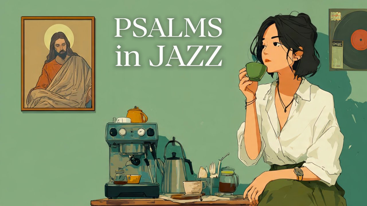 Home Cafe Jazz  ☕ Christian Jazz Playlist for Work & Study | Peaceful Psalms