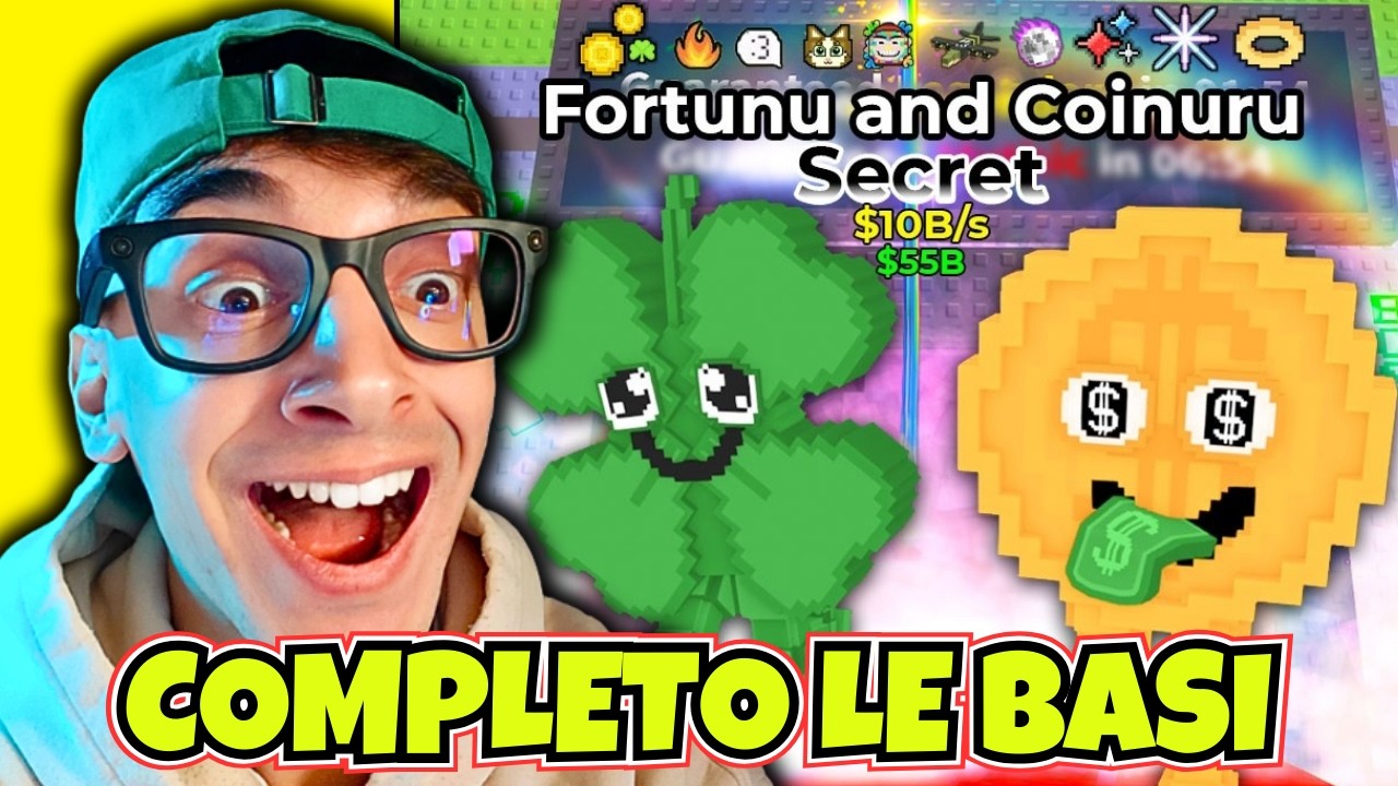 COMPLETO LE BASI DI SAN PATRIZIO, REGALO BRAINROT, TRADE MACHINE su Steal a Brainrot - ROBLOX ITA