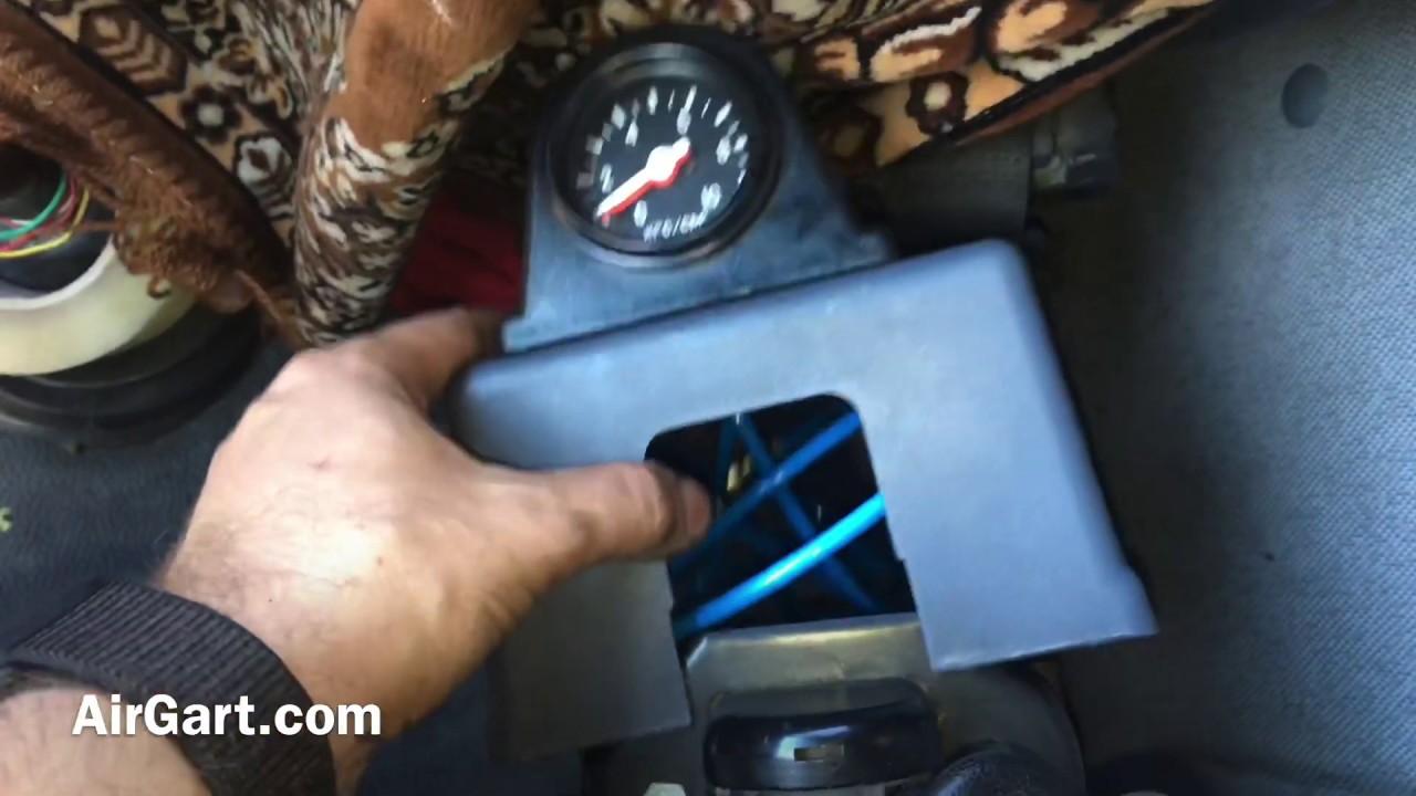 Пневмоподвеска на Mercedes VARIO 815 (передняя и задняя ось)