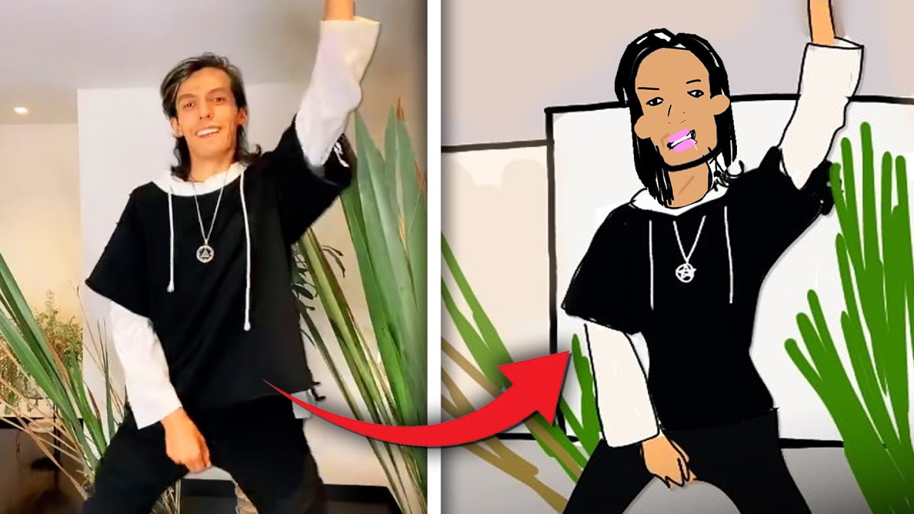 dibujando YOUTUBERS con seguidores #3