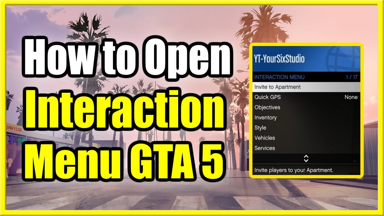 Как открыть меню взаимодействия в GTA 5 Online на PS4, Xbox One или ПК (быстрый способ!)