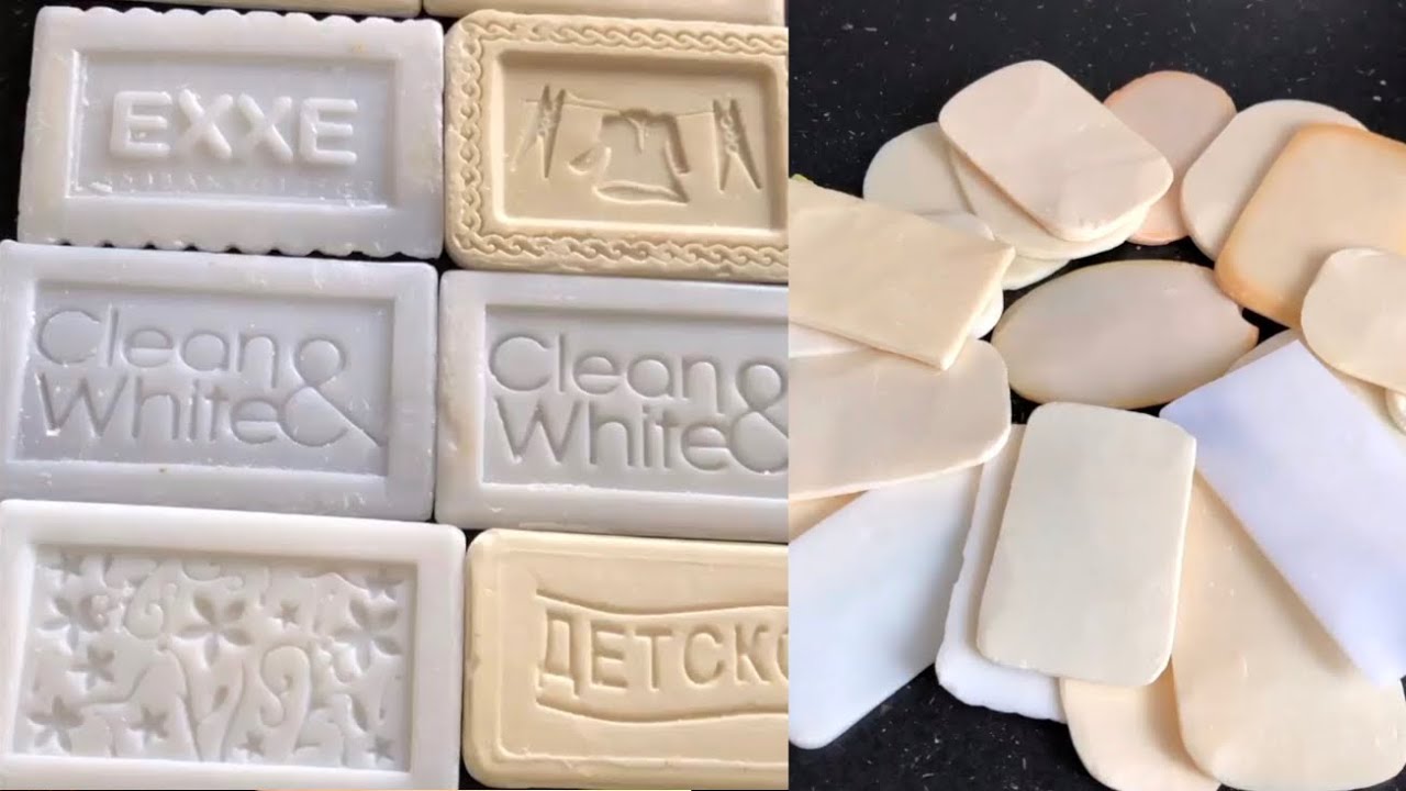 [Ig : liya_soap_asmr] Soap plates crushing asmr | satisfying soap plates breaking