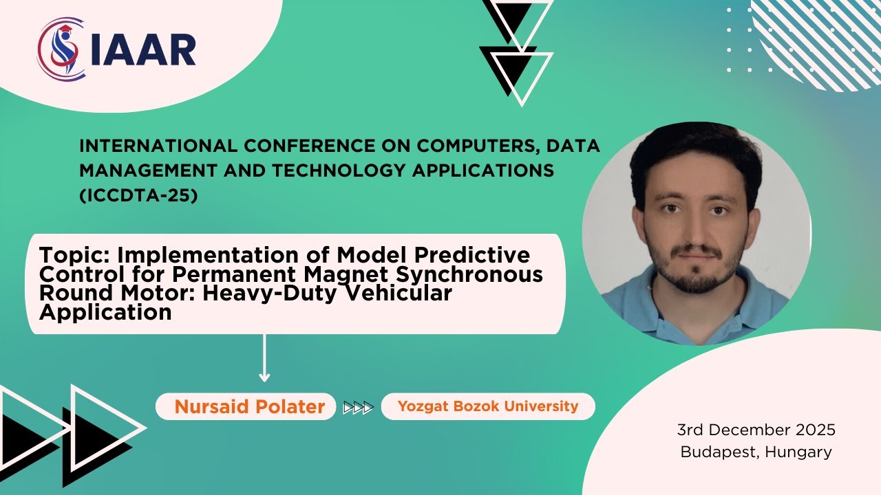 IAAR - Model Predictive Control of PMSM for Heavy-Duty Vehicle Applications Study Using