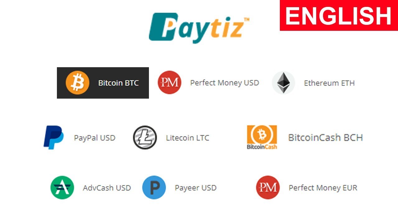 Paytiz - Exchange Bitcoin Instantly to PayPal, Payeer, Bitcoin, Ethereum, Bitcoin Cash