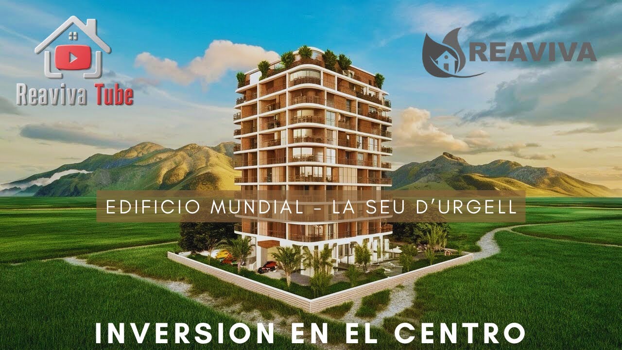 Piso en el centro de La Seu d'Urgell con balcón y parking - REAVIVA 808