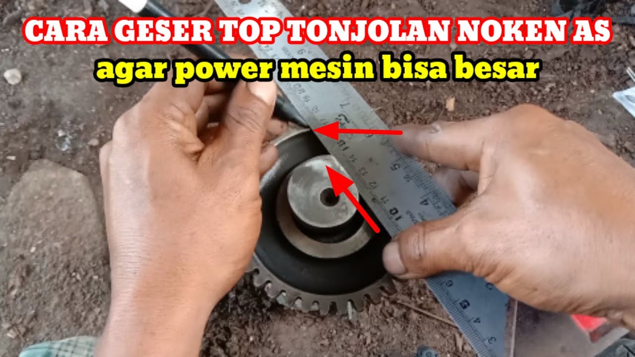 Cara tambah tenaga // Power mesin disel Dongfeng S1115// geser top noken as