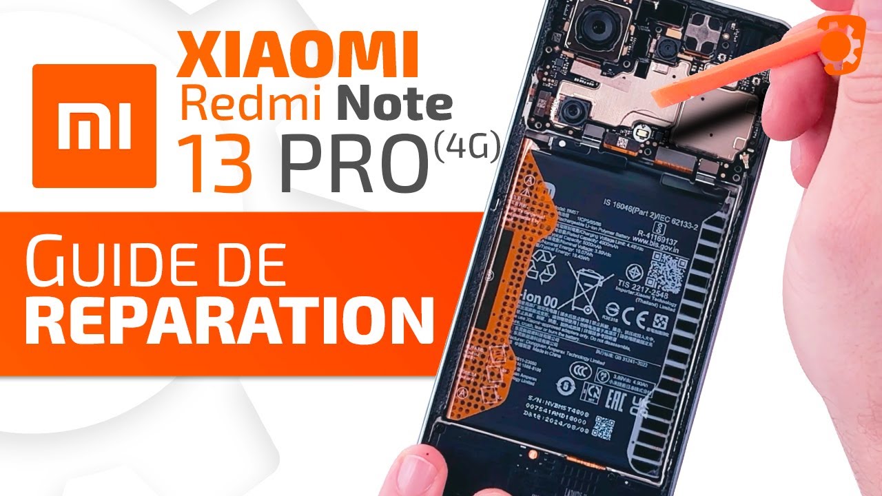 Démontage complet du Xiaomi Redmi Note 13 Pro | Brico-phone