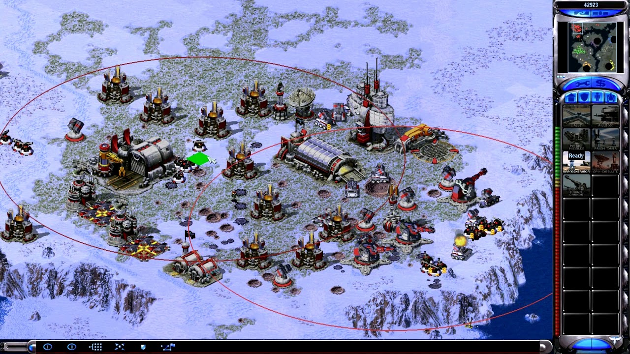 Red Alert 2 | No Ore Rafinery | 1 vs 6 Brutal Enemy