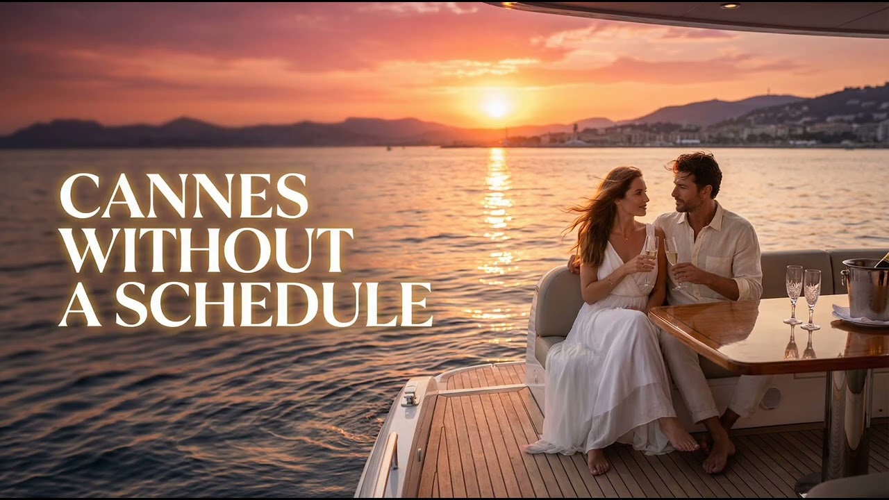 Cannes Without a Schedule 🌅 | Chill Sunset Yacht Vibes | Luxury Deep House Riviera Mood