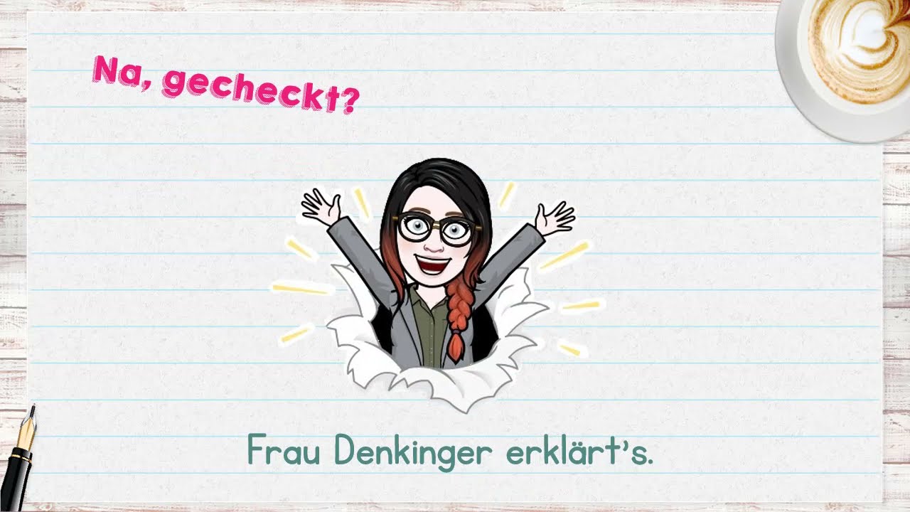 Frau Denkinger erklärt's - Textbeschreibung Prosa