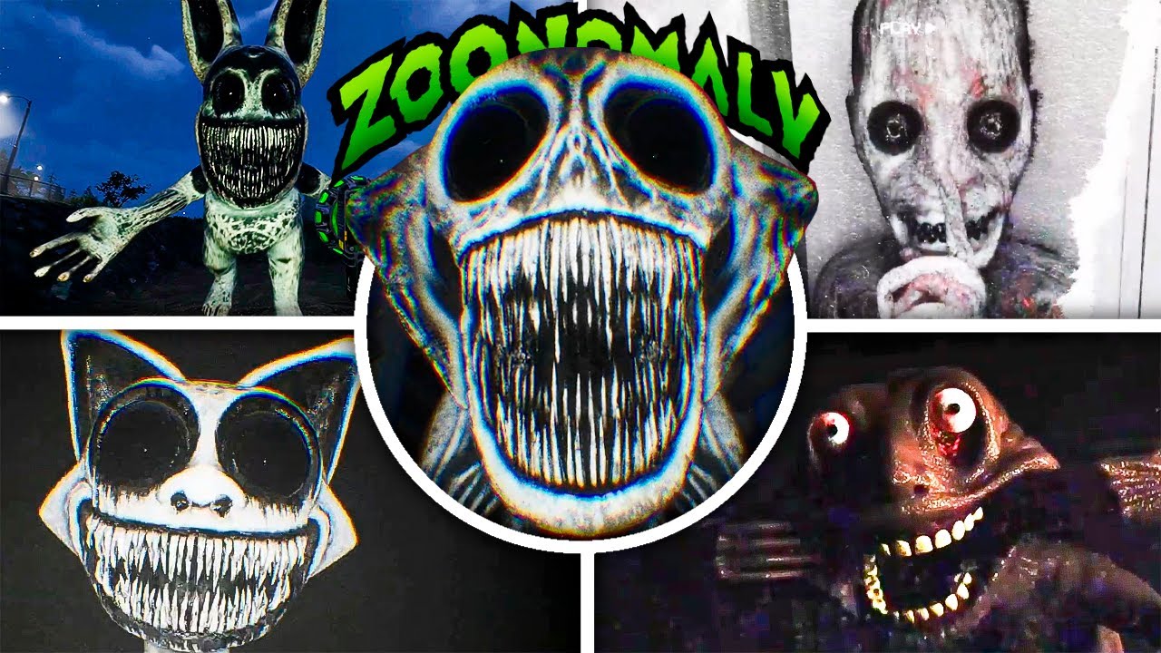 ZOONOMALY - All Bosses & All Gameplay Trailers