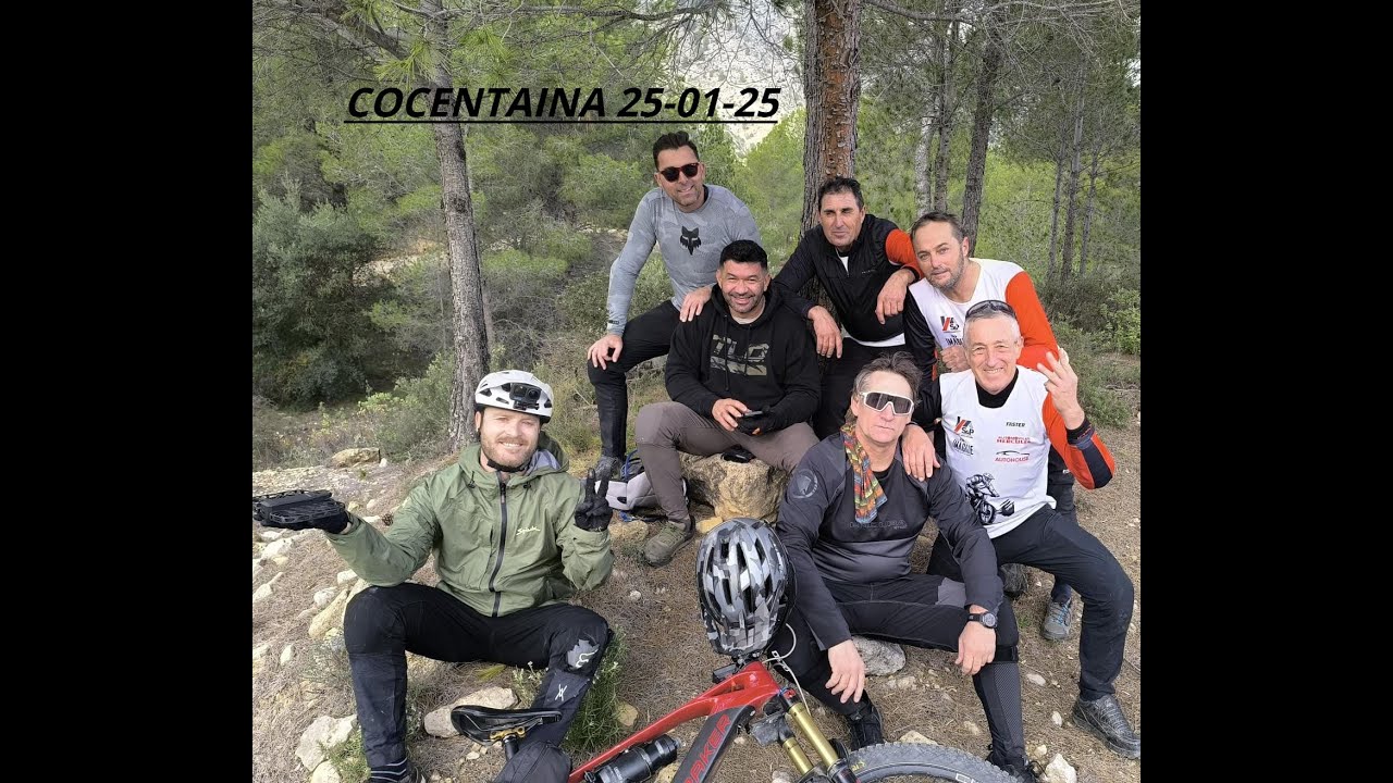 E-BIKERS EN COCENTAINA 25-01-25