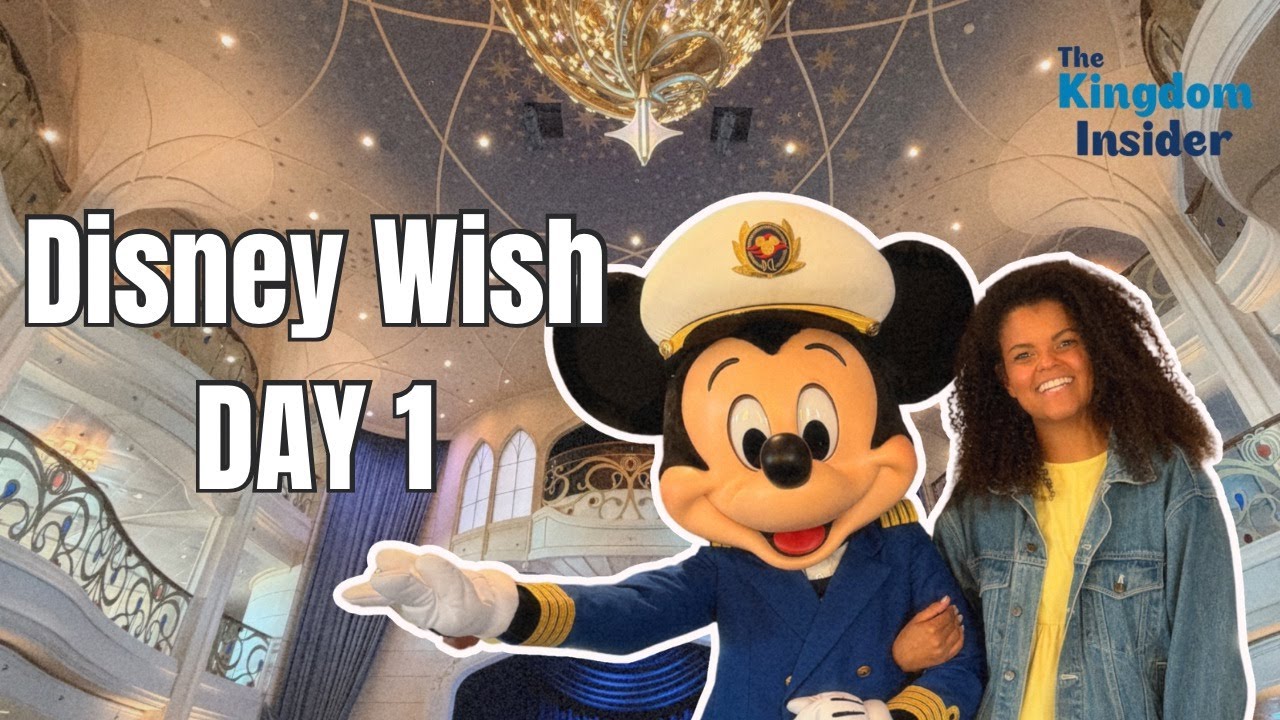 Disney Wish Day One | Boarding, Exploring the Ship & First Reactions