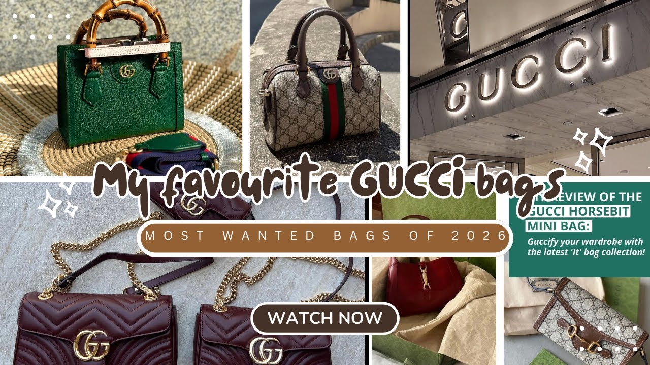 My favourite GUCCI bags / #gucci new collection / which one did I get? #luxuryhandbags  #dubaimall 